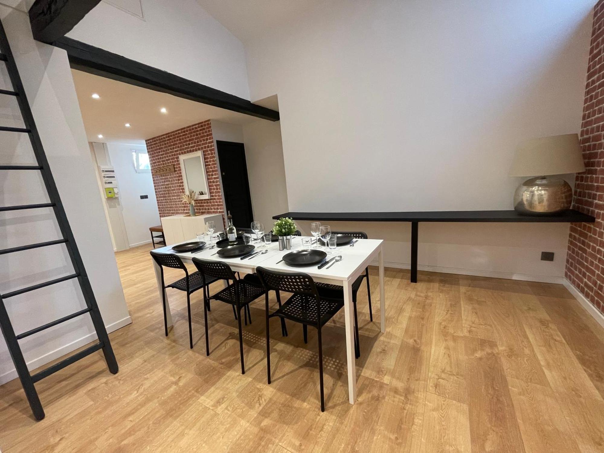 Les 3 Suites - 6 Personnes - 3 Chambres Avec Sdb Privatives Lens Esterno foto